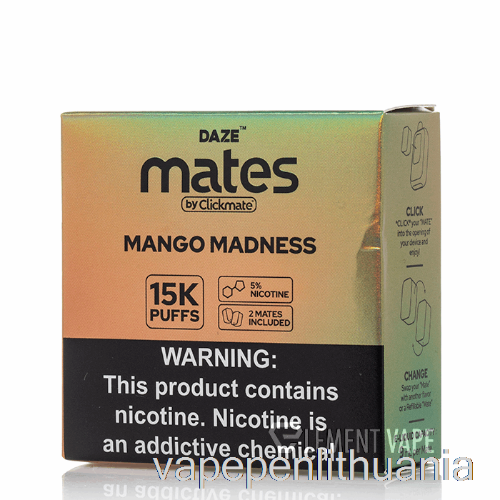 7 Daze Mate Ankštys Mango Madness Vape Skystis